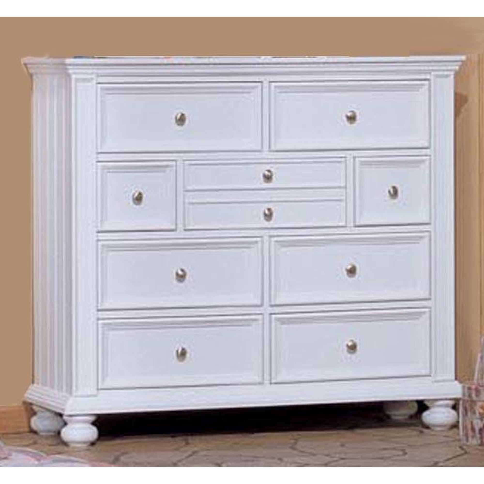 Winners Only Cape Cod BP1006YN Youth Tall 9 Drawer Dresser Reeds